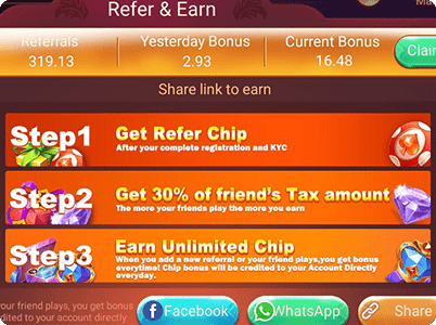 How to claim the Referral rewards